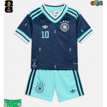 Echipament fotbal Germania Jamal Musiala #10 Tricou Deplasare Mondial 2026 pentru copii maneca scurta (+ Pantaloni scurti)