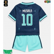Echipament fotbal Germania Jamal Musiala #10 Tricou Deplasare Mondial 2026 pentru copii maneca scurta (+ Pantaloni scurti)