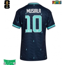 Echipament fotbal Germania Jamal Musiala #10 Tricou Deplasare Mondial 2026 pentru femei maneca scurta