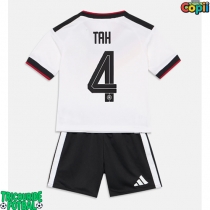 Echipament fotbal Germania Jonathan Tah #4 Tricou Acasa Mondial 2026 pentru copii maneca scurta (+ Pantaloni scurti)