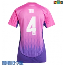 Echipament fotbal Germania Jonathan Tah #4 Tricou Deplasare European 2024 pentru femei maneca scurta