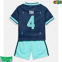 Echipament fotbal Germania Jonathan Tah #4 Tricou Deplasare Mondial 2026 pentru copii maneca scurta (+ Pantaloni scurti)