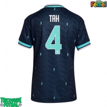 Echipament fotbal Germania Jonathan Tah #4 Tricou Deplasare Mondial 2026 pentru femei maneca scurta