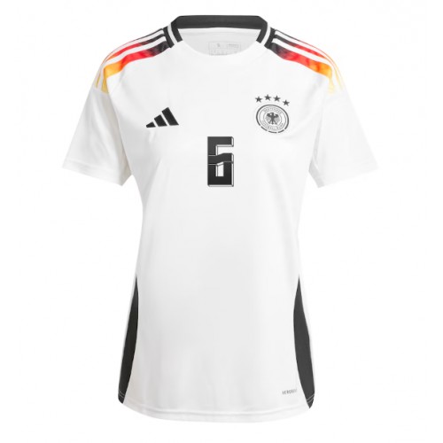 Echipament fotbal Germania Joshua Kimmich #6 Tricou Acasa European 2024 maneca scurta Echipament fotbal Germania Joshua Kimmich #6 Tricou Acasa European 2024 maneca scurta