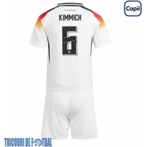 Echipament fotbal Germania Joshua Kimmich #6 Tricou Acasa European 2024 pentru copii maneca scurta (+ Pantaloni scurti)