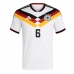 Echipament fotbal Germania Joshua Kimmich #6 Tricou Acasa Mondial 2026 maneca scurta