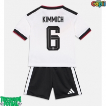 Echipament fotbal Germania Joshua Kimmich #6 Tricou Acasa Mondial 2026 pentru copii maneca scurta (+ Pantaloni scurti)