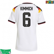 Echipament fotbal Germania Joshua Kimmich #6 Tricou Acasa Mondial 2026 pentru femei maneca scurta