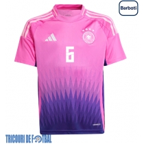 Echipament fotbal Germania Joshua Kimmich #6 Tricou Deplasare European 2024 maneca scurta