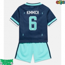 Echipament fotbal Germania Joshua Kimmich #6 Tricou Deplasare Mondial 2026 pentru copii maneca scurta (+ Pantaloni scurti)