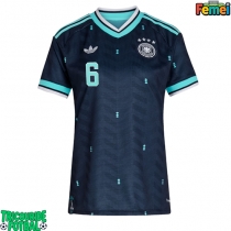 Echipament fotbal Germania Joshua Kimmich #6 Tricou Deplasare Mondial 2026 pentru femei maneca scurta