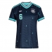 Echipament fotbal Germania Joshua Kimmich #6 Tricou Deplasare Mondial 2026 pentru femei maneca scurta