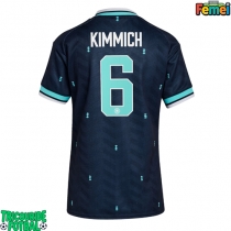 Echipament fotbal Germania Joshua Kimmich #6 Tricou Deplasare Mondial 2026 pentru femei maneca scurta