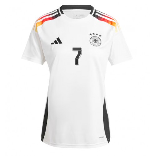 Echipament fotbal Germania Kai Havertz #7 Tricou Acasa European 2024 maneca scurta Echipament fotbal Germania Kai Havertz #7 Tricou Acasa European 2024 maneca scurta