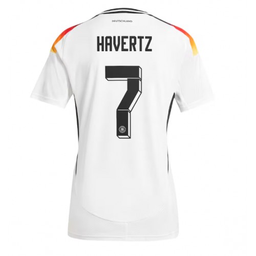 Echipament fotbal Germania Kai Havertz #7 Tricou Acasa European 2024 maneca scurta Echipament fotbal Germania Kai Havertz #7 Tricou Acasa European 2024 maneca scurta