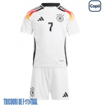 Echipament fotbal Germania Kai Havertz #7 Tricou Acasa European 2024 pentru copii maneca scurta (+ Pantaloni scurti)
