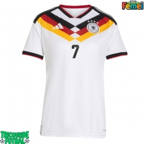 Echipament fotbal Germania Kai Havertz #7 Tricou Acasa Mondial 2026 pentru femei maneca scurta