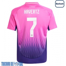Echipament fotbal Germania Kai Havertz #7 Tricou Deplasare European 2024 maneca scurta