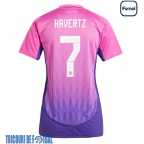 Echipament fotbal Germania Kai Havertz #7 Tricou Deplasare European 2024 pentru femei maneca scurta