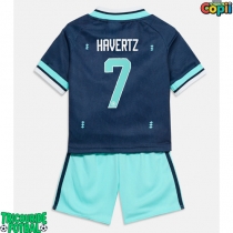 Echipament fotbal Germania Kai Havertz #7 Tricou Deplasare Mondial 2026 pentru copii maneca scurta (+ Pantaloni scurti)