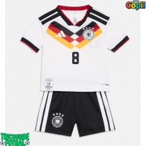 Echipament fotbal Germania Leon Goretzka #8 Tricou Acasa Mondial 2026 pentru copii maneca scurta (+ Pantaloni scurti)
