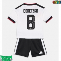 Echipament fotbal Germania Leon Goretzka #8 Tricou Acasa Mondial 2026 pentru copii maneca scurta (+ Pantaloni scurti)