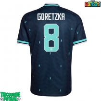 Echipament fotbal Germania Leon Goretzka #8 Tricou Deplasare Mondial 2026 maneca scurta