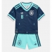Echipament fotbal Germania Leon Goretzka #8 Tricou Deplasare Mondial 2026 pentru copii maneca scurta (+ Pantaloni scurti)