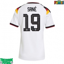Echipament fotbal Germania Leroy Sane #19 Tricou Acasa Mondial 2026 pentru femei maneca scurta