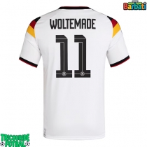 Echipament fotbal Germania Nick Woltemade #11 Tricou Acasa Mondial 2026 maneca scurta