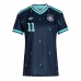 Echipament fotbal Germania Nick Woltemade #11 Tricou Deplasare Mondial 2026 pentru femei maneca scurta