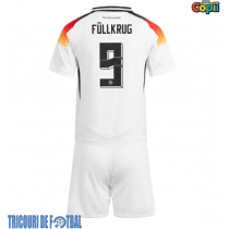 Echipament fotbal Germania Niclas Fullkrug #9 Tricou Acasa European 2024 pentru copii maneca scurta (+ Pantaloni scurti)