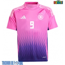 Echipament fotbal Germania Niclas Fullkrug #9 Tricou Deplasare European 2024 maneca scurta