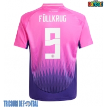 Echipament fotbal Germania Niclas Fullkrug #9 Tricou Deplasare European 2024 maneca scurta