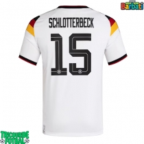 Echipament fotbal Germania Nico Schlotterbeck #15 Tricou Acasa Mondial 2026 maneca scurta