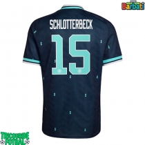 Echipament fotbal Germania Nico Schlotterbeck #15 Tricou Deplasare Mondial 2026 maneca scurta