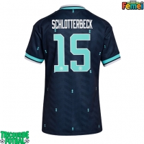 Echipament fotbal Germania Nico Schlotterbeck #15 Tricou Deplasare Mondial 2026 pentru femei maneca scurta