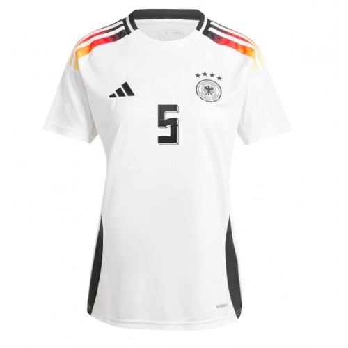 Echipament fotbal Germania Pascal Gross #5 Tricou Acasa European 2024 maneca scurta Echipament fotbal Germania Pascal Gross #5 Tricou Acasa European 2024 maneca scurta