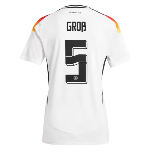 Echipament fotbal Germania Pascal Gross #5 Tricou Acasa European 2024 maneca scurta Echipament fotbal Germania Pascal Gross #5 Tricou Acasa European 2024 maneca scurta