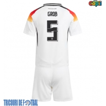 Echipament fotbal Germania Pascal Gross #5 Tricou Acasa European 2024 pentru copii maneca scurta (+ Pantaloni scurti)