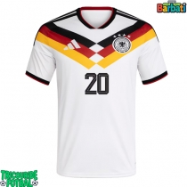 Echipament fotbal Germania Serge Gnabry #20 Tricou Acasa Mondial 2026 maneca scurta