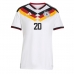 Echipament fotbal Germania Serge Gnabry #20 Tricou Acasa Mondial 2026 pentru femei maneca scurta