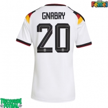 Echipament fotbal Germania Serge Gnabry #20 Tricou Acasa Mondial 2026 pentru femei maneca scurta