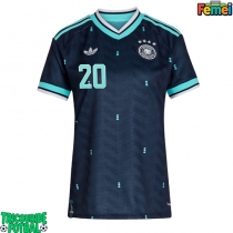 Echipament fotbal Germania Serge Gnabry #20 Tricou Deplasare Mondial 2026 pentru femei maneca scurta