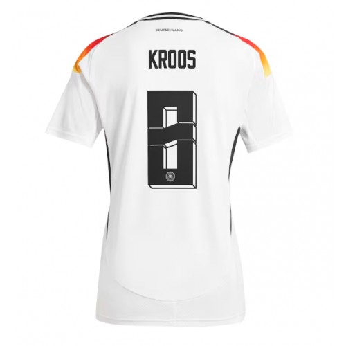 Echipament fotbal Germania Toni Kroos #8 Tricou Acasa European 2024 maneca scurta Echipament fotbal Germania Toni Kroos #8 Tricou Acasa European 2024 maneca scurta