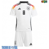 Echipament fotbal Germania Toni Kroos #8 Tricou Acasa European 2024 pentru copii maneca scurta (+ Pantaloni scurti)