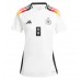 Echipament fotbal Germania Toni Kroos #8 Tricou Acasa European 2024 pentru femei maneca scurta Echipament fotbal Germania Toni Kroos #8 Tricou Acasa European 2024 pentru femei maneca scurta