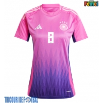 Echipament fotbal Germania Toni Kroos #8 Tricou Deplasare European 2024 pentru femei maneca scurta