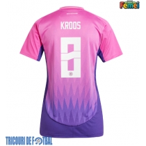 Echipament fotbal Germania Toni Kroos #8 Tricou Deplasare European 2024 pentru femei maneca scurta