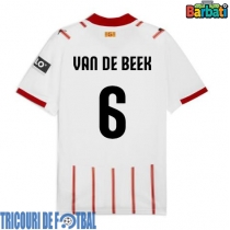 Echipament fotbal Girona Donny van de Beek #6 Tricou Acasa 2025-26 maneca scurta